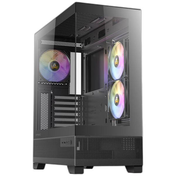 ANTEC CX700 RGB Mid-Tower okno črno gaming ohišje