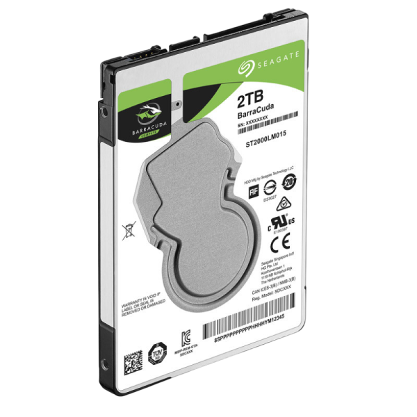 SEAGATE BarraCuda 2TB 2,5