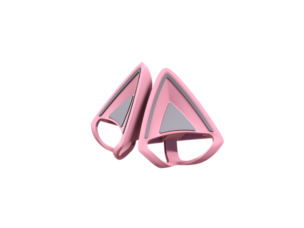 Dodatek za slušalke Razer Kitty Ears V2 Quartz, roza