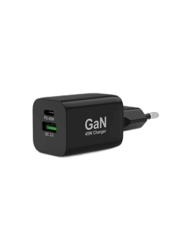 Napajalnik PORT GaN USB-C/ USB-A 45W