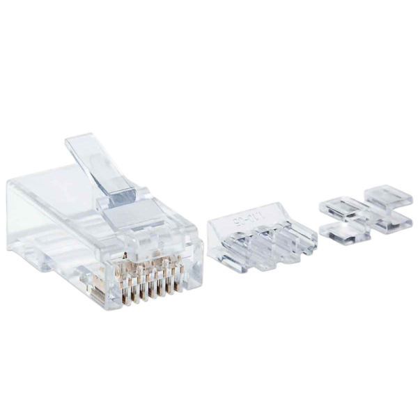 INTELLINET 80 kos Cat6A RJ45 UTP 3-točkovni modularni konektorji