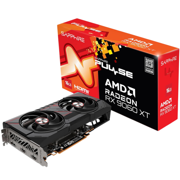 SAPPHIRE PURE Radeon RX 9060 XT 8GB GDDR6 ARGB grafična kartica