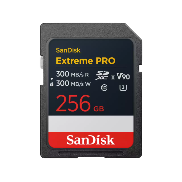 SANDISK Extreme PRO SDXC 256GB UHS-II 8K (SDSDXDM-256G-GN4IN) spominska kartica