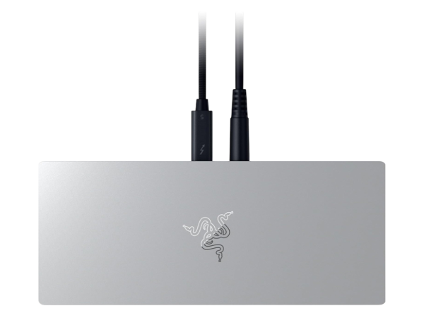 Priključna postaja USB-C Razer Thunderbolt 5 Dock Mercury, PD 140W, SSD reža, 10 v 1