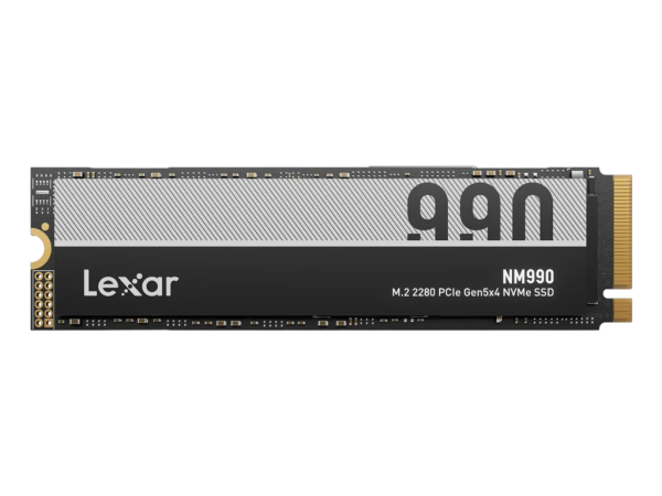 SSD 4TB M.2 80mm PCI-e 5.0 x4 NVMe, Lexar NM990 (LNM990X004T-RNNNG)