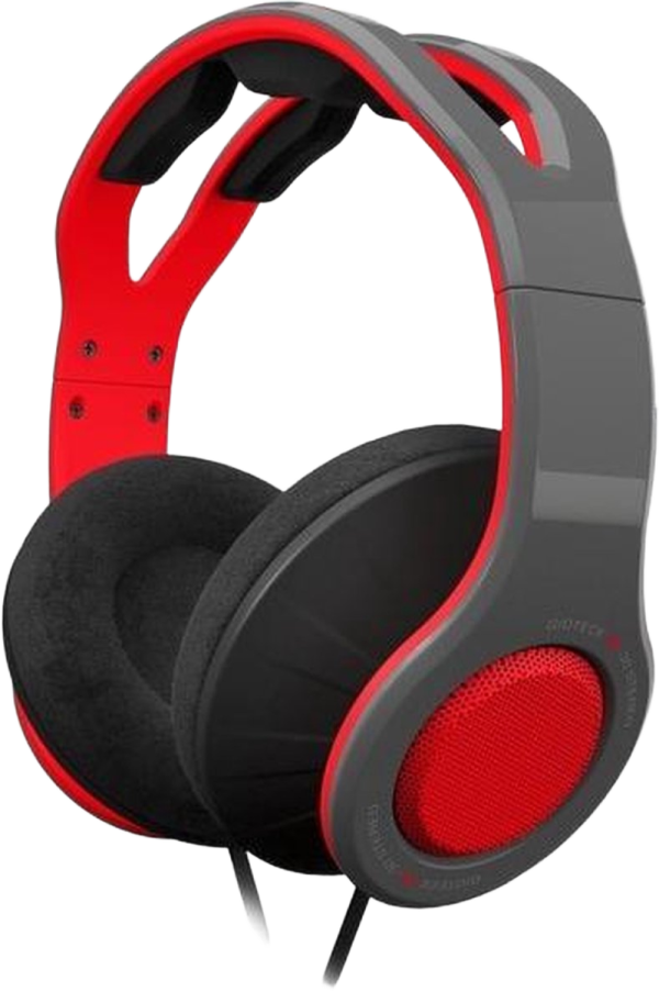 GIOTECK TX30 MEGAPACK žične stereo slušalke za PS4/PS5/XBOX - rdeče/črne barve
