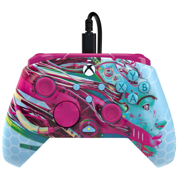 PDP XBOX ŽIČNI KONTROLER REMATCH - ANDROID DREAMS GLOW IN THE DARK