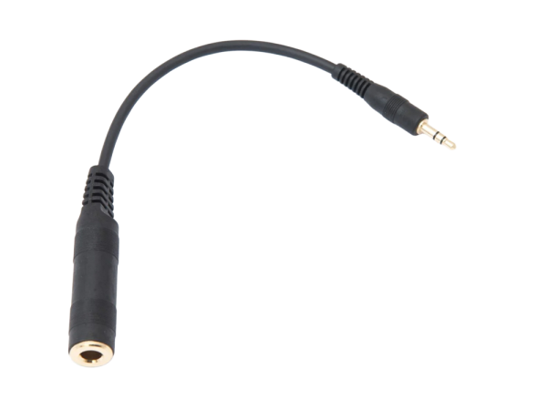 Adapter Sennheiser KLB 6,3mm v KL 3,5 mm, pozlačen