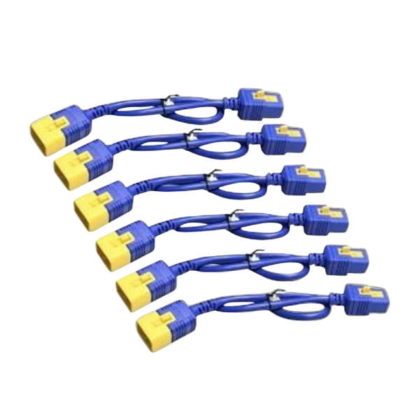 APC IEC KIT6 EA C19 na C20 16A 1,8m modri napajalni kabli za Rack PDU