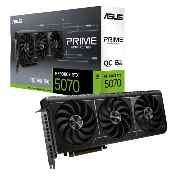 ASUS PRIME GeForce RTX 5070 12GB GDDR7 OC (PRIME-RTX5070-O12G) grafična kartica