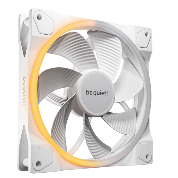 BE QUIET! LIGHT WINGS (BL135) Reverse 140mm 4-pin PWM ARGB bel ventilator