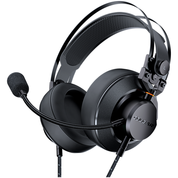 COUGAR VM410 - žične gaming slušalke, črne