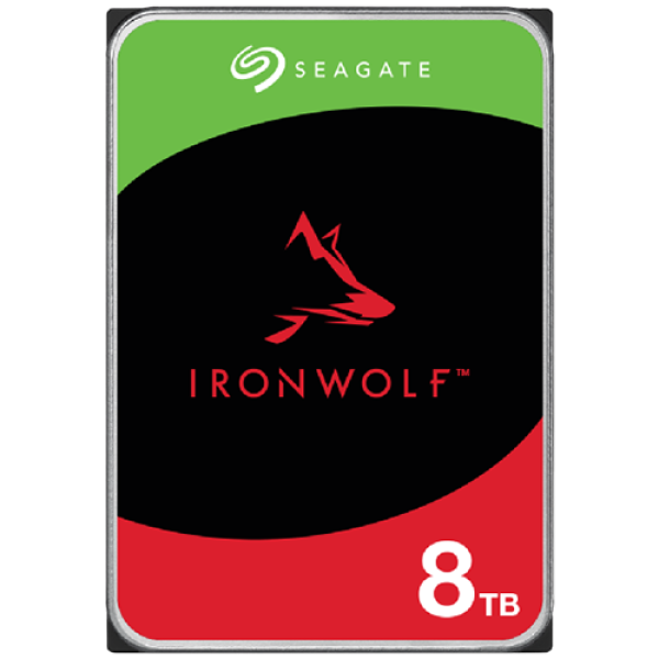 SEAGATE IronWolf NAS 8TB disk, 8.89cm (3.5