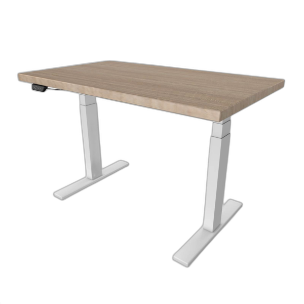 UVI Desk elek. miza 139x68x3,8 cm hrast Sonoma