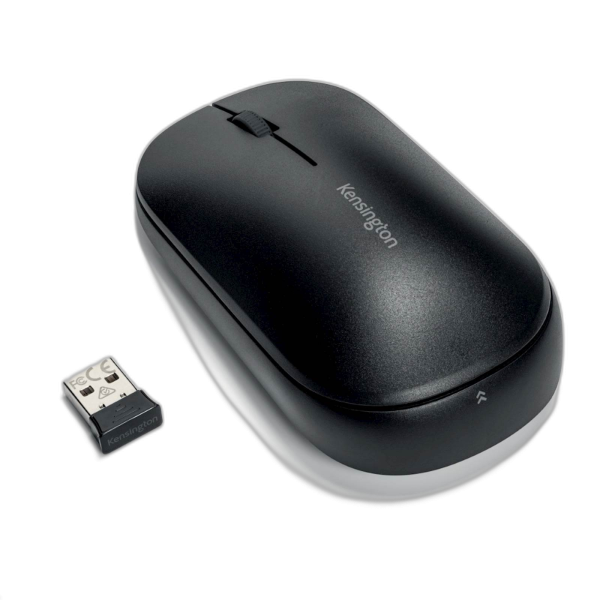 Kensington miška SureTrack Dual brezžična miška, črna