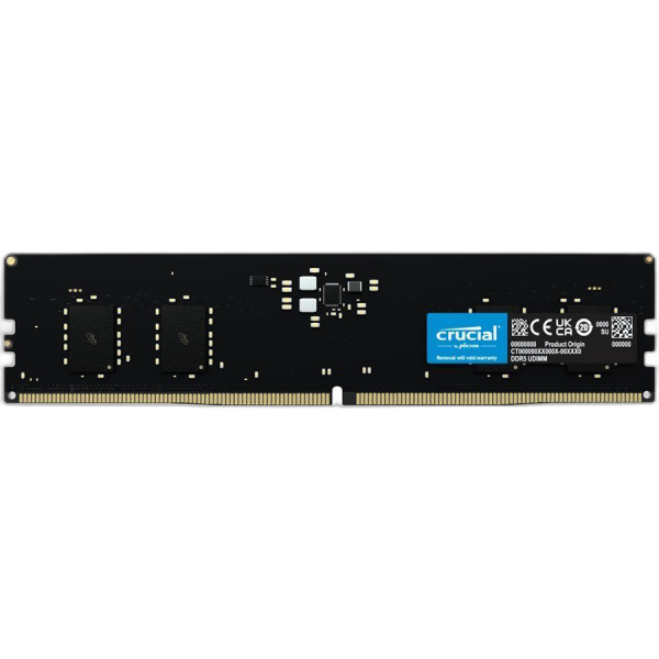Crucial 16GB DDR5-5600 UDIMM CL46 (16Gbit) pomnilnik