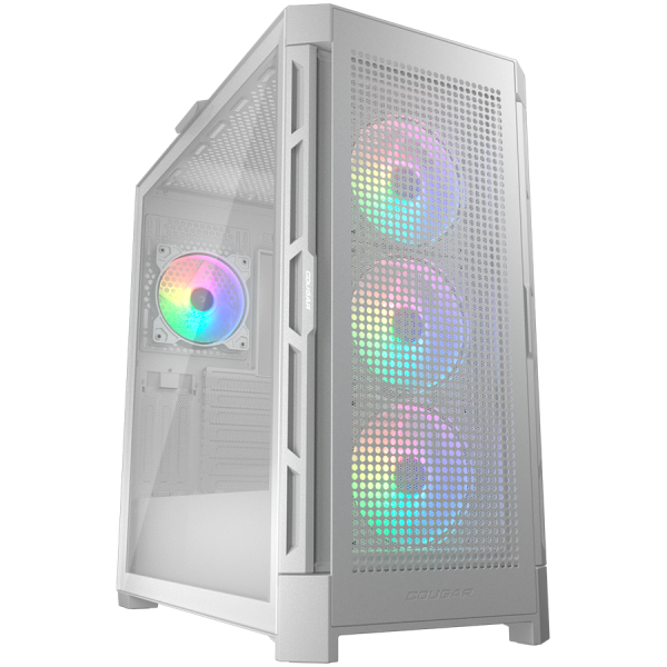 COUGAR DUOFACE PRO RGB - ohišje za računalnik, Mid Tower, belo