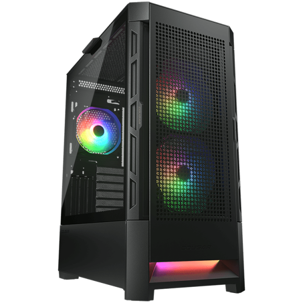 COUGAR DUOFACE RGB - ohišje za računalnik, Mid Tower, črno