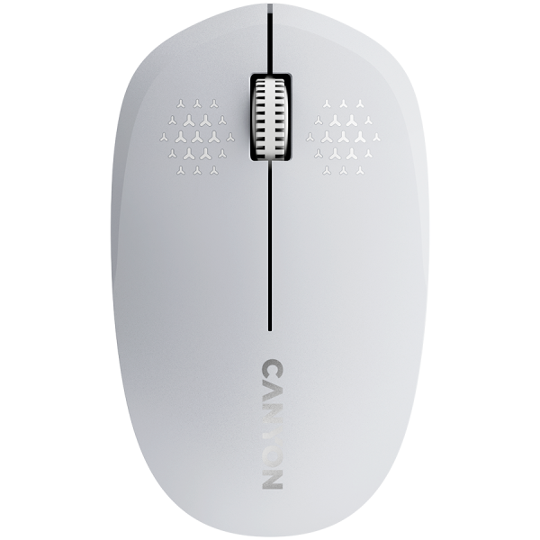 CANYON MW-04, brezžična Bluetooth optična miška s 3 gumbi, DPI 1200, z 1 AA baterijo Canyon Turbo Alkaline, bela