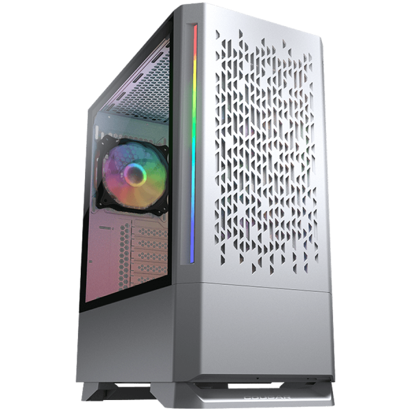COUGAR MX430 Air RGB - ohišje za računalnik, Mid Tower, belo