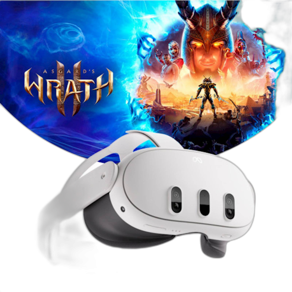 Meta Quest 3 VR očala + Asgarth's Wrath 2- 128 GB 