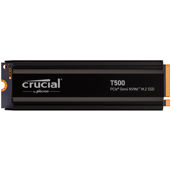 Crucial T500 1TB PCIe Gen4 NVMe M.2 SSD disk s hladilnikom