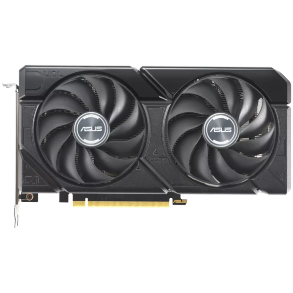 ASUS Dual GeForce RTX 4060 EVO OC Edition 8GB GDDR6 grafična kartica with two powerful Axial-tech fans and a protective backplate for broad compatibility, PCIe 4.0, 1xHDMI 2.1a, 3xDisplayPort 1.4a