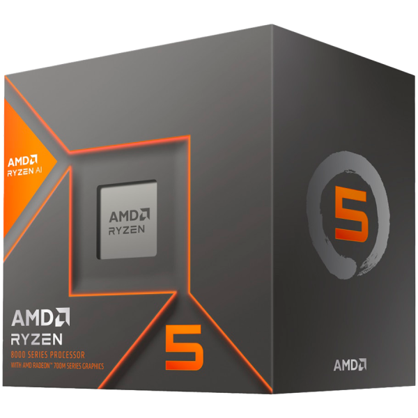 Procesor AMD Ryzen 5 8500G (3.8/5.0GHz, 6C/12T, 22 MB, 65 W, AM5) box, z grafiko AMD Radeon™ 740M in hladilnikom Wraith Stealth