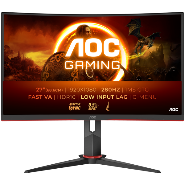 AOC Gaming C27G2Z3 ukrivljen monitor - 68.6cm (27