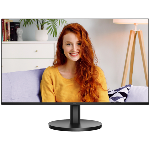 AOC 24B3HA2 monitor - 60.5cm (23.8”), FHD (1920 x 1080), IPS, 100Hz, 1ms (MPRT), Adaptive Sync, 1xD-SUB (VGA), 1x HDMI 1.4