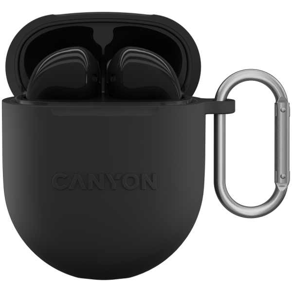 Canyon TWS-6 brezžične slušalke, črna (CNS-TWS6B)