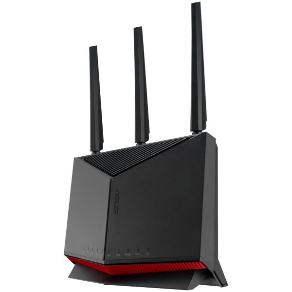 ASUS RT-BE86U BE6800 Dual-Band WiFi 7 (802.11be) gaming usmerjevalnik, AiMesh kompatibilen