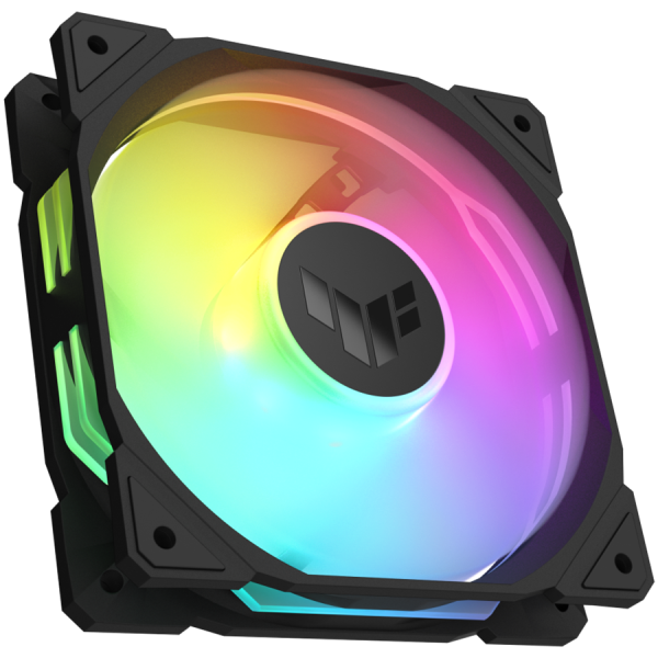 ASUS TUF Gaming TR120 ARGB Reverse ventilator, 120mm PWM, črn