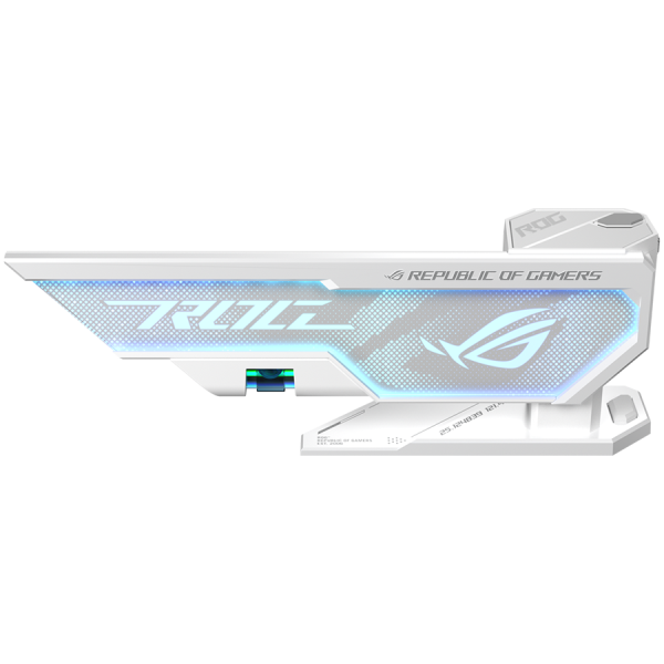 ASUS XH01 ROG Herculx nosilec za grafično kartico, višina 72-128mm, 3D ARGB, bel