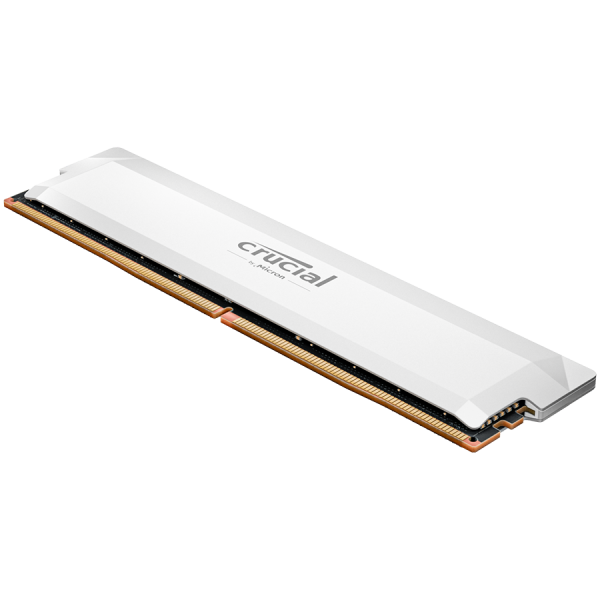 Crucial Pro Overclocking 16GB DDR5-6400 UDIMM CL38 bel pomnilnik