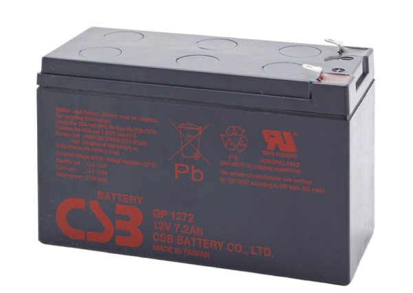 UPS baterija, 12V, 7.2Ah, HITACHI-CSB GP1272
