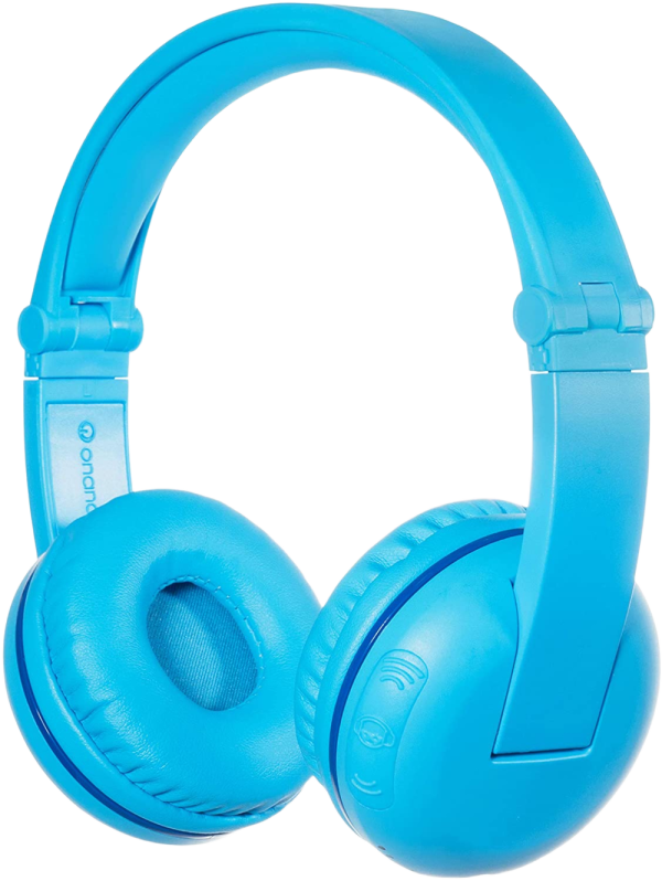 BUDDYPHONES PLAY, BLUETOOTH SLUŠALKE, MODRE