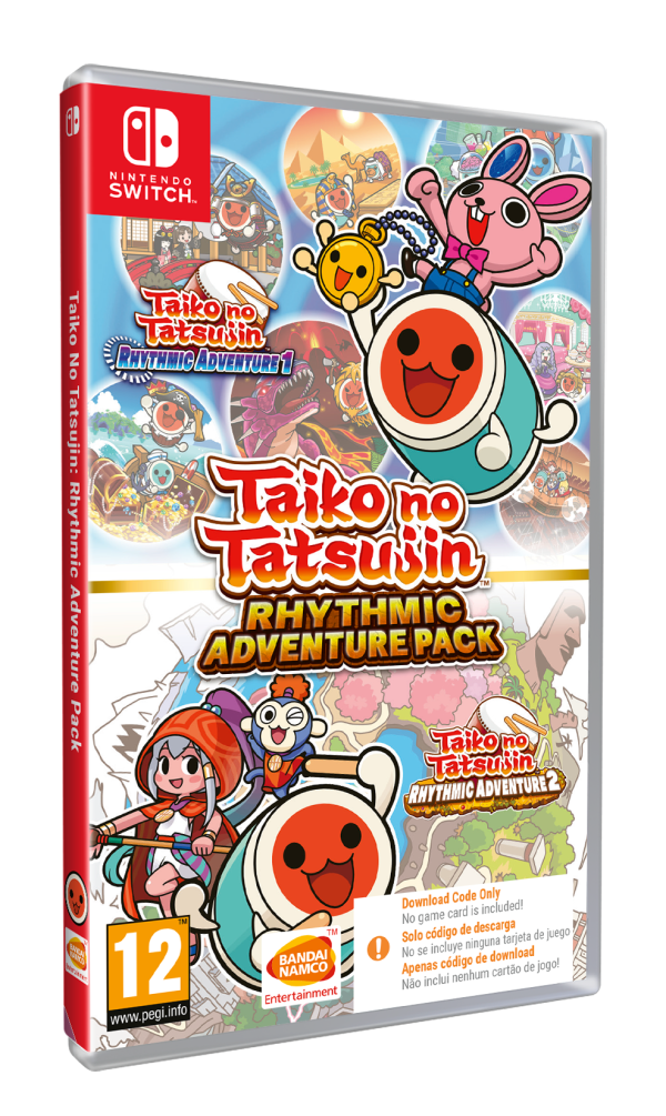 Taiko no Tatsujin: Rhythmic Adventure Pack (Nintendo Switch)