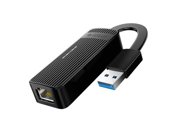 Adapter USB 3.0 v RJ45 Gigabit Ethernet, črn, ORICO UTK-U3