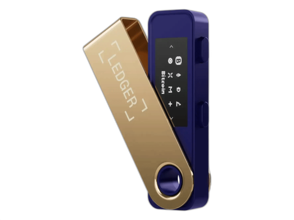 Ledger Nano S PLUS, denarnica za Bitcoin in druge kriptovalute, Ferro Fuchsia