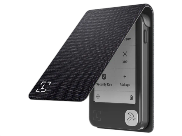 Zaščitni ovitek za Ledger Nano Gen5 Magnet Folio, Business Charcoal