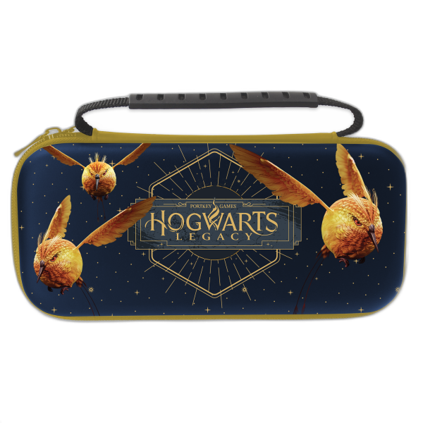 OFFICIAL HOGWARTS LEGACY - XL SWITCH CASE FOR SWITCH AND OLED - GOLDEN