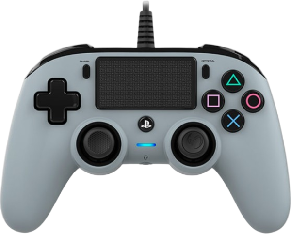 NACON PS4 ŽIČNI IGRALNI PLOŠČEK, SIV