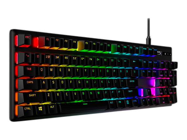 HP HyperX Alloy Origins Mechanical Gaming Keyboard PBT RGB lighting