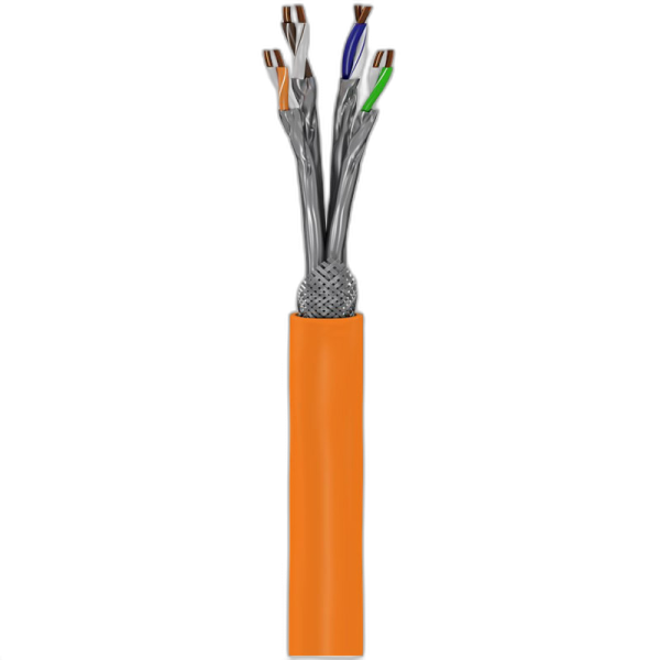 GOOBAY S/FTP CAT 7A (PiMF) patch 500m oranžen mrežni povezovalni kabel