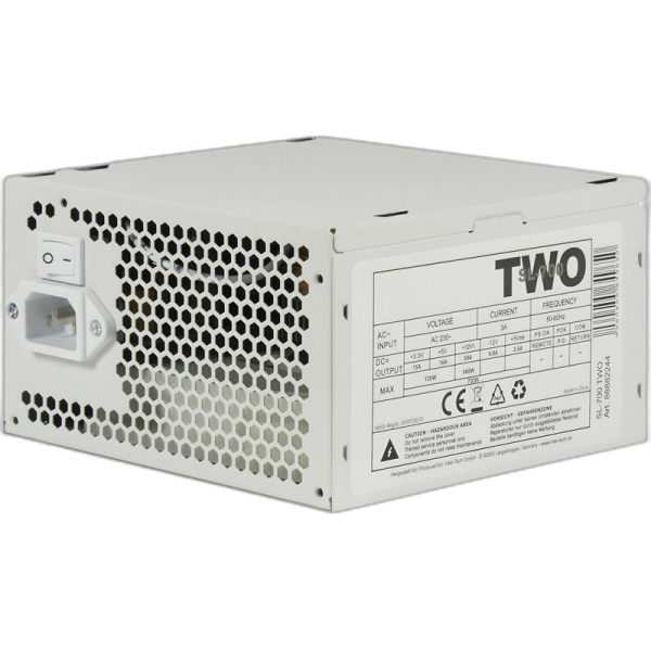 INTER-TECH SL-700 Plus TWO 700W ATX bel napajalnik - bulk pakiranje