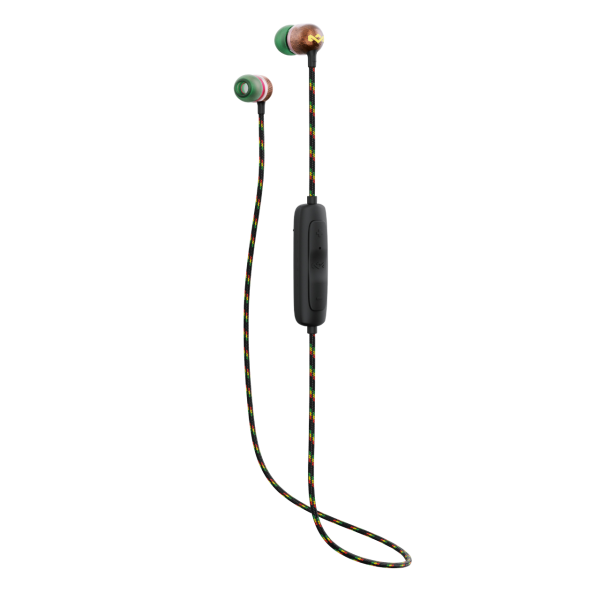 House of Marley Smile Jamaica Wireless 2 brezžične ušesne slušalke - rasta