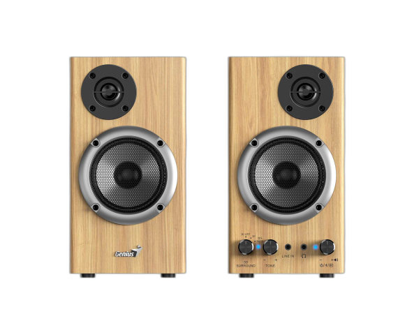 Zvočniki Genius HF-520BT borov les