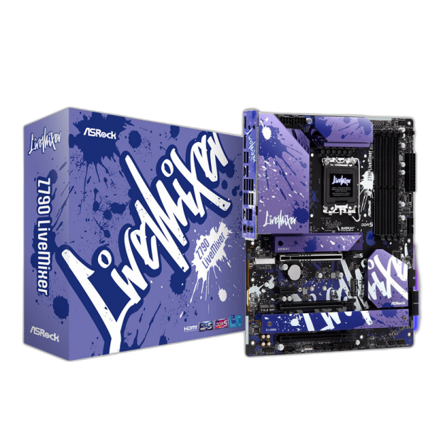 ASROCK Z790 LiveMixer LGA1700 4xDDR5 ATX osnovna plošča
