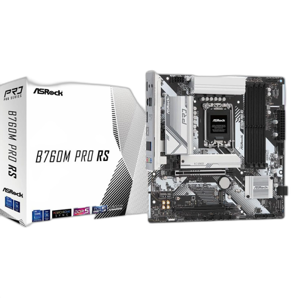 ASROCK B760M Pro RS LGA1700 4xDDR5 ATX osnovna plošča